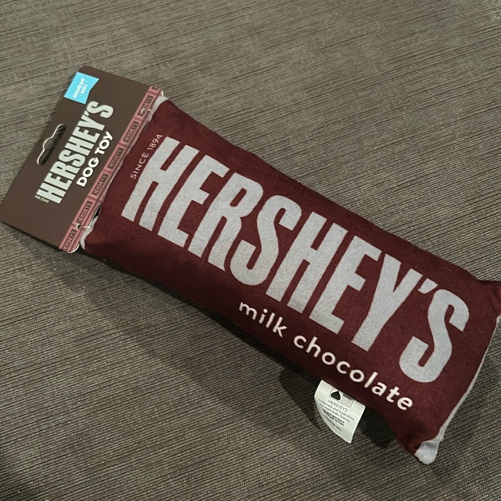 Hersheys Bar Dog Toy